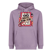 Lavender smutty book club admit one good girls only Heavyweight Hoodie - MaliasSmallBusiness