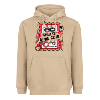 Mushroom smutty book club admit one good girls only Heavyweight Hoodie - MaliasSmallBusiness