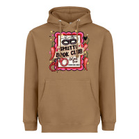 Toasted Coconut smutty book club admit one good girls only Heavyweight Hoodie - MaliasSmallBusiness