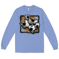 Colony Blue leopard soccer texas map Long Sleeve Tee - Jasminsmagicworld