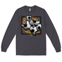 Smoke leopard soccer texas map Long Sleeve Tee - Jasminsmagicworld