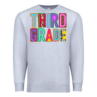 Heather Grey third grade Premium Sweatshirt - NancyCooperArtShop