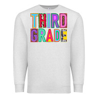 Oatmeal Heather third grade Premium Sweatshirt - NancyCooperArtShop