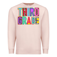 Pale Pink third grade Premium Sweatshirt - NancyCooperArtShop