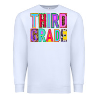 White third grade Premium Sweatshirt - NancyCooperArtShop