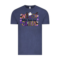 Vintage Denim Witch Better Have My Candy Vintage Tee - CowhideDigitalArt