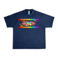 Navy lgbtq dad  libbey glass Urban Heavy Tee - HRA Design Shop
