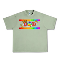Oil Green lgbtq dad  libbey glass Urban Heavy Tee - HRA Design Shop