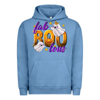 Pigment Pebble Blue Fabboolous Urban Hoodie - texasbilliewilder