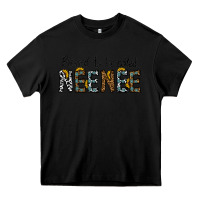 Black blessed to be called neenee Heavy Core Tee - CowhideDigitalArt