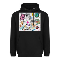 Black teacher always learning Heavyweight Hoodie - NancyCooperArtShop