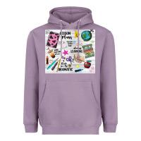 Lavender teacher always learning Heavyweight Hoodie - NancyCooperArtShop