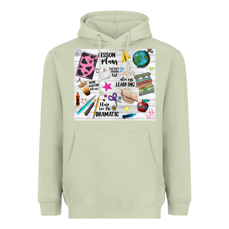 Teacher Always Learning Heavyweight Hoodie by NancyCooperArtShop | Teevron
