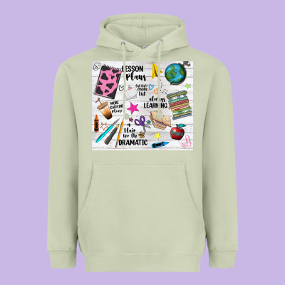 Teacher Always Learning Heavyweight Hoodie Designed By Nancycooperartshop