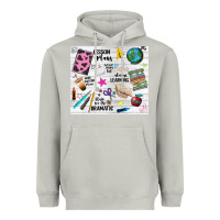 Moon Dust teacher always learning Heavyweight Hoodie - NancyCooperArtShop