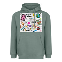 Sage teacher always learning Heavyweight Hoodie - NancyCooperArtShop