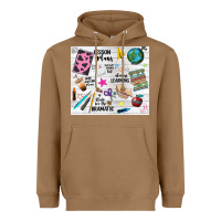 Toasted Coconut teacher always learning Heavyweight Hoodie - NancyCooperArtShop