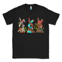 Black leopard cowhide turquoise cactus bunny's Classic Tee - JahusDesignShop