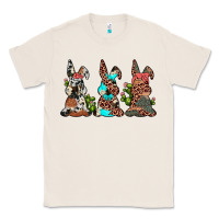 Natural leopard cowhide turquoise cactus bunny's Classic Tee - JahusDesignShop
