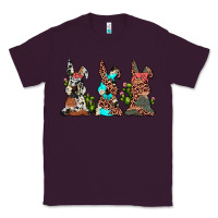 Plum leopard cowhide turquoise cactus bunny's Classic Tee - JahusDesignShop