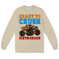 Mushroom ready to crush sixth grade Long Sleeve Tee - Artiststas