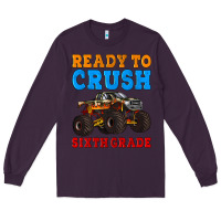 Plum ready to crush sixth grade Long Sleeve Tee - Artiststas