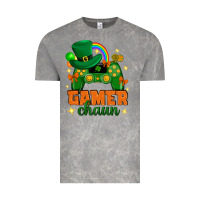 Cloud Rock Gamer chaun st.patricks day Vintage Tee - Neo Western