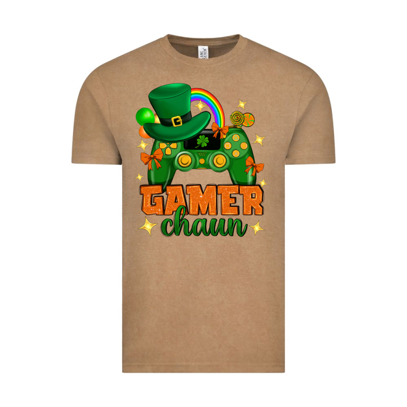 Gamer Chaun St.patricks Day Vintage Tee by Neo Western | Teevron