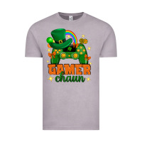 Vintage Zinc Gamer chaun st.patricks day Vintage Tee - Neo Western