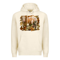 Tofu western simmental bull Premium Hoodie - LillyAllenDesigns
