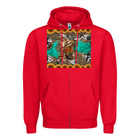 Red western boots and sunflowers tumbler Zipper Hoodie - Jasminsmagicworld