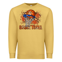 Antique Gold custom name basketball Premium Sweatshirt - MaliasSmallBusiness