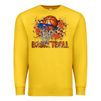 Lemon custom name basketball Premium Sweatshirt - MaliasSmallBusiness