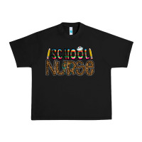 Black school nurse Urban Heavy Tee - CowhideDigitalArt