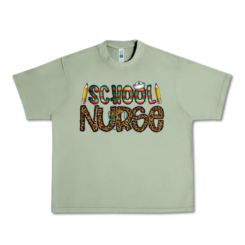 School Nurse Urban Heavy Tee by CowhideDigitalArt | Teevron