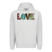 Dove Grey love christmas gemstone Premium Hoodie - AdoDesignShop