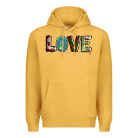 Mustard love christmas gemstone Premium Hoodie - AdoDesignShop