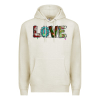 Oatmeal Heather love christmas gemstone Premium Hoodie - AdoDesignShop
