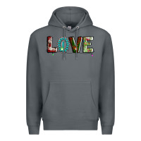 Rock love christmas gemstone Premium Hoodie - AdoDesignShop