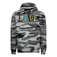 Slate Camo love christmas gemstone Premium Hoodie - AdoDesignShop