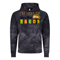 Cloud Black I'm Here For The Tacos Vintage Hoodie - texasbilliewilder