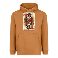 Meerkat queen of hearts cowgirl Heavyweight Hoodie - NancyCooperArtShop