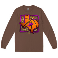 Chestnut leopard basketball texas map Long Sleeve Tee - Jasminsmagicworld