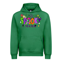 Emerald Halloween Spooky Mama Urban Hoodie - texasbilliewilder