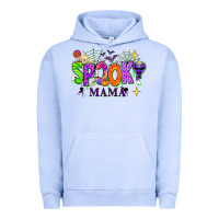 Pigment Grape Ice Halloween Spooky Mama Urban Hoodie - texasbilliewilder
