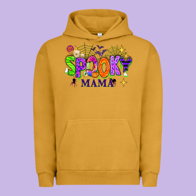 Halloween Spooky Mama Urban Hoodie Designed By Texasbilliewilder
