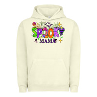 Pigment Pistachio Halloween Spooky Mama Urban Hoodie - texasbilliewilder