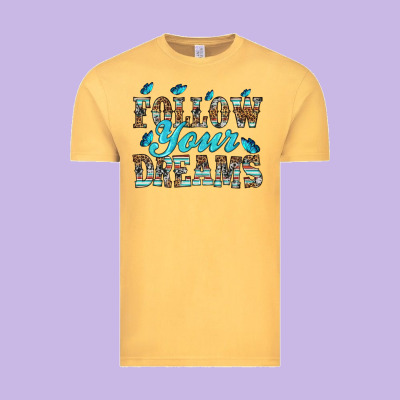 Follow Your Dreams Vintage Tee Designed By Hra Design Shop
