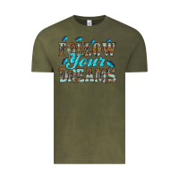 Vintage Olive follow your dreams Vintage Tee - HRA Design Shop