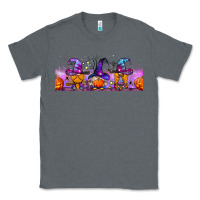 Charcoal Heather halloween witch gnomes libbey cup Classic Tee - BundleAndBundleShop